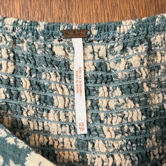 **SOLD** Free People Ellie printed midi dress - Picture 2 of 5